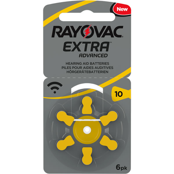 Rayovac Size 10 (Sleeve of 10 Boxes - 600 Cells)