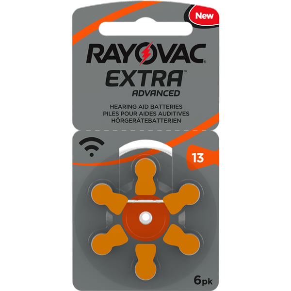Rayovac Size 13 (Sleeve of 10 Boxes - 600 Cells)