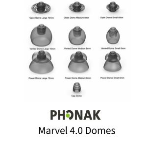 Phonak Marvel 4.0 Domes - 10 packs of 10 domes (100 domes) - All Sizes